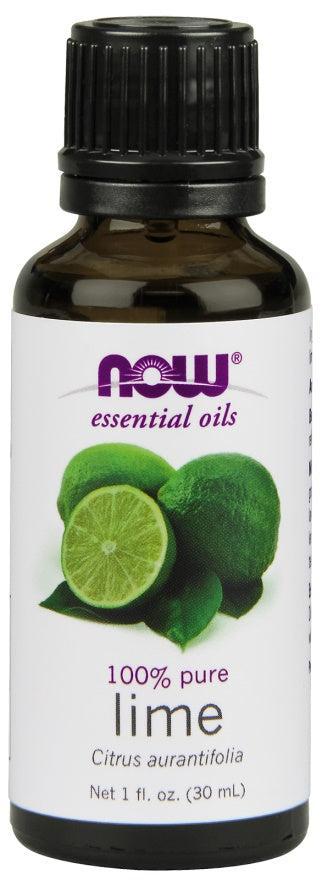 NOW Foods Essential Oil, Lime Oil - 30 ml.- Lillys Pharmacy and Health Store