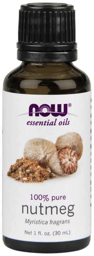 NOW Foods Essential Oil, Nutmeg Oil - 30 ml. - Lilly's Pharmacy