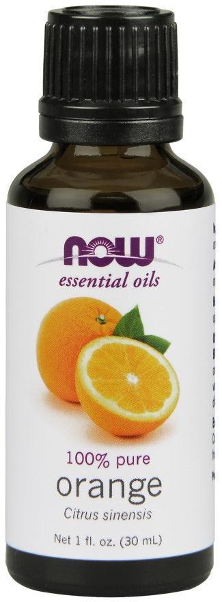 NOW Foods Essential Oil, Orange Oil Pure - 30 ml.- Lillys Pharmacy and Health Store