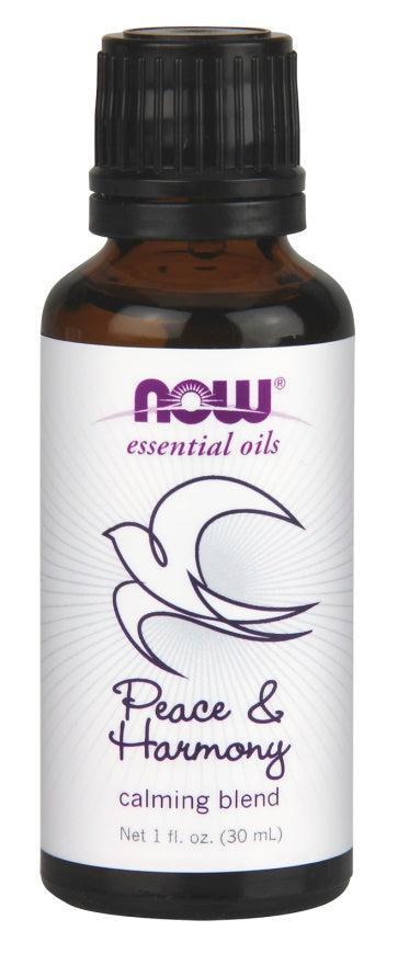 NOW Foods Essential Oil, Peace & Harmony Oil Blend - 30 ml.- Lillys Pharmacy and Health Store