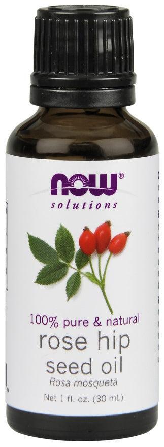 NOW Foods Essential Oil, Rose Hip Seed Oil - 30 ml.- Lillys Pharmacy and Health Store