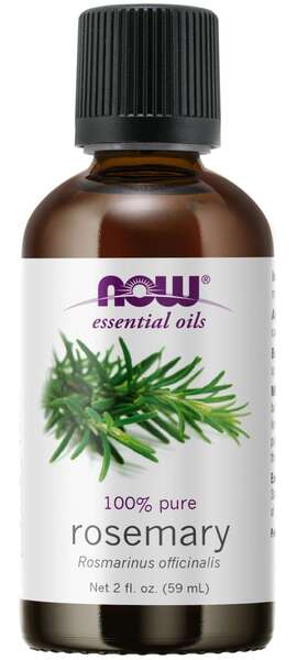 NOW Foods Essential Oil, Rosemary Oil - 59 ml.- Lillys Pharmacy and Health Store