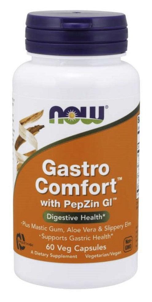 NOW Foods Gastro Comfort with PepZin GI - 60 vcaps- Lillys Pharmacy and Health Store