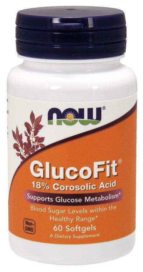 NOW Foods GlucoFit - 60 softgels- Lillys Pharmacy and Health Store