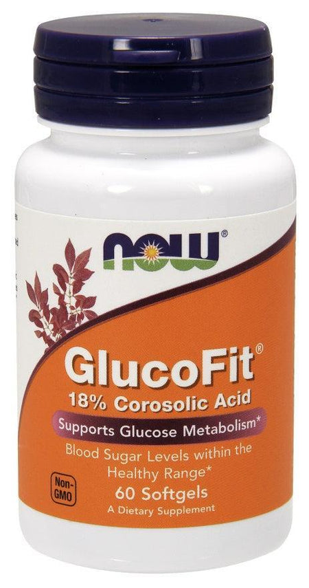 NOW Foods GlucoFit - 60 softgels- Lillys Pharmacy and Health Store