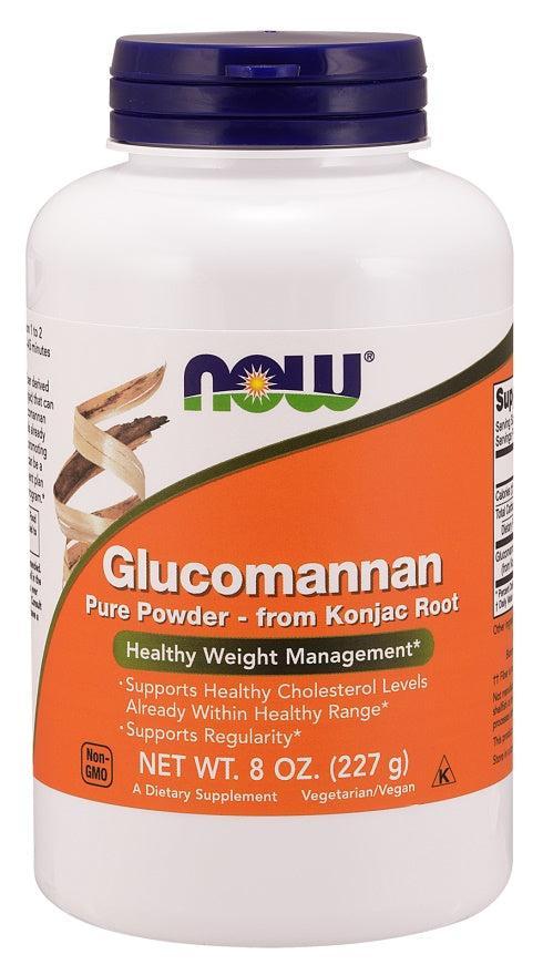 NOW Foods Glucomannan from Konjac Root, Pure Powder - 227g- Lillys Pharmacy and Health Store