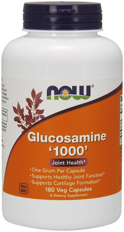 NOW Foods Glucosamine 1000 - 180 vcaps - Lilly’s Pharmacy & Health Store