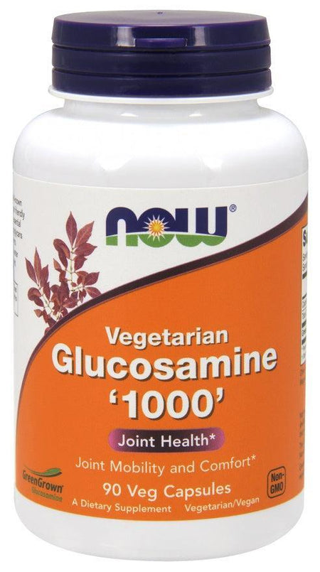 NOW Foods Glucosamine 1000 Vegetarian - 90 vcaps- Lillys Pharmacy and Health Store