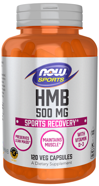 NOW Foods HMB, 500mg - 120 vcaps- Lillys Pharmacy and Health Store