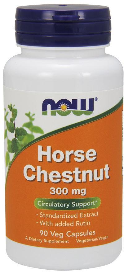 NOW Foods Horse Chestnut, 300mg - 90 vcaps- Lillys Pharmacy and Health Store