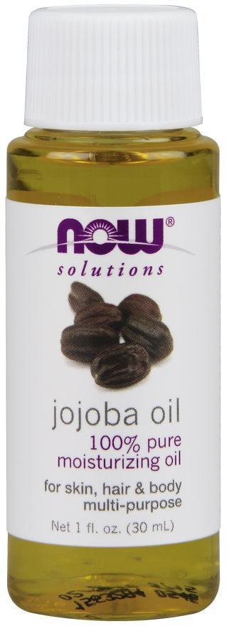 NOW Foods Jojoba Oil - 100% Pure - 30 ml.- Lillys Pharmacy and Health Store