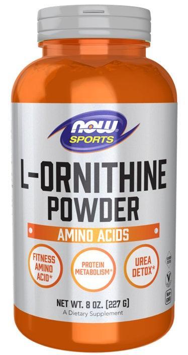 NOW Foods L-Ornithine, Powder - 227g - Lilly's Pharmacy