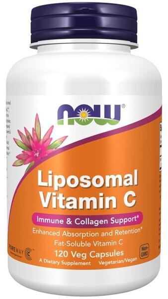NOW Foods Liposomal Vitamin C - 120 vcaps- Lillys Pharmacy and Health Store