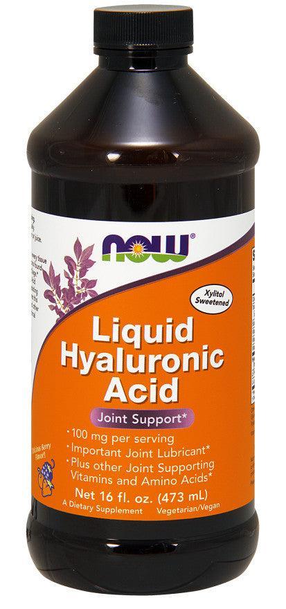 NOW Foods Liquid Hyaluronic Acid - 473 ml.- Lillys Pharmacy and Health Store