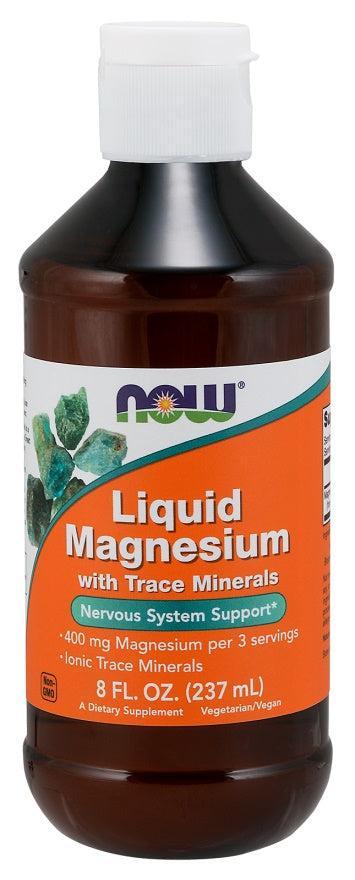 NOW Foods Liquid Magnesium - 237 ml.- Lillys Pharmacy and Health Store
