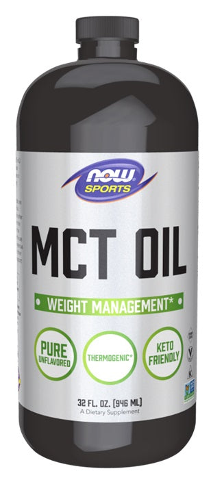 NOW Foods MCT Oil, Pure Liquid - 946 ml. - Lilly's Pharmacy