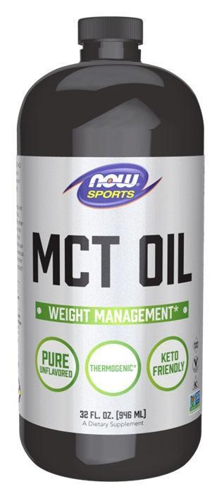 NOW Foods MCT Oil, Pure Liquid - 946 ml. - Lilly's Pharmacy