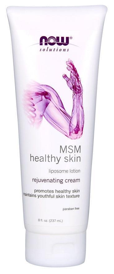 NOW Foods MSM Healthy Skin Liposome Lotion - 237 ml.- Lillys Pharmacy and Health Store