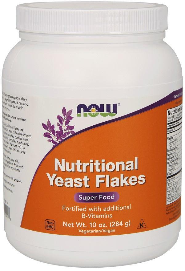 NOW Foods Nutritional Yeast Flakes - 284g- Lillys Pharmacy and Health Store