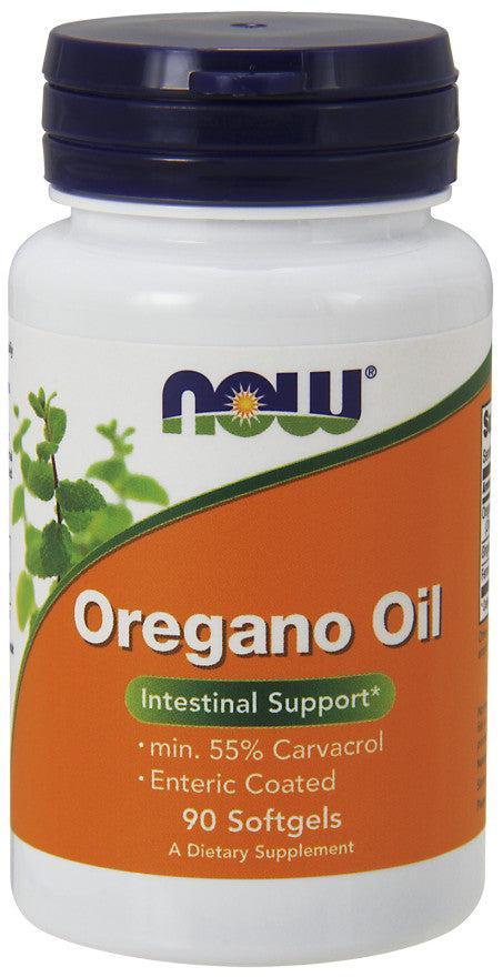 NOW Foods Oregano Oil, Enteric - 90 softgels- Lillys Pharmacy and Health Store