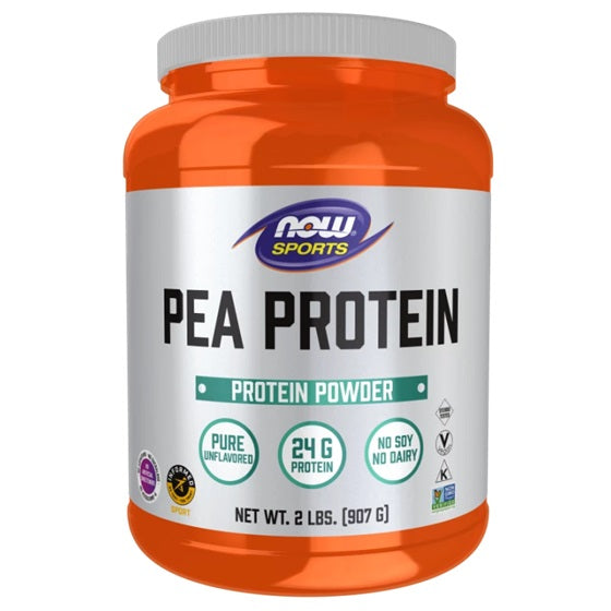 NOW Foods Pea Protein, Unflavored - 907g - Lilly's Pharmacy