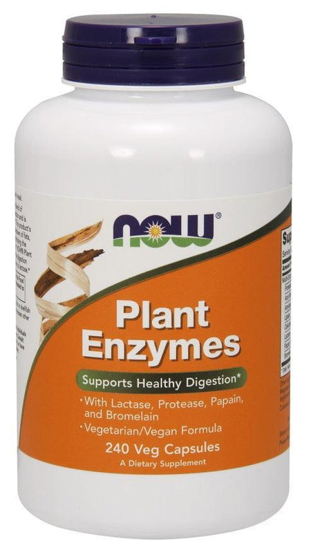NOW Foods Plant Enzymes - 240 vcaps- Lillys Pharmacy and Health Store