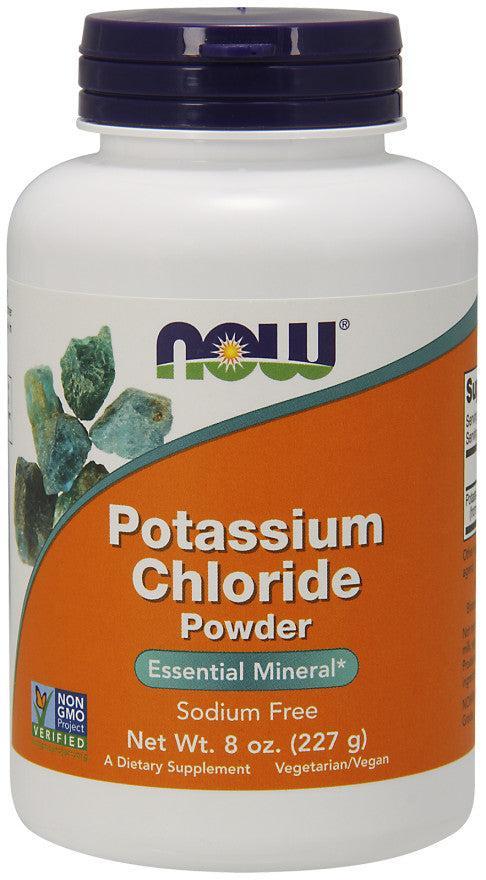 NOW Foods Potassium Chloride Powder - 227g- Lillys Pharmacy and Health Store