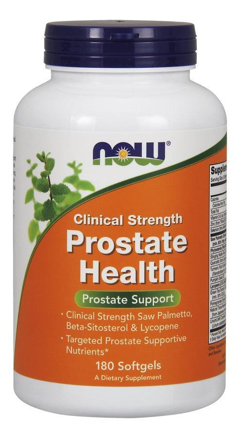 NOW Foods Prostate Health Clinical Strength - 180 softgels- Lillys Pharmacy and Health Store
