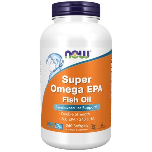 NOW Foods Super Omega EPA Molecularly Distilled - 240 softgels- Lillys Pharmacy and Health Store