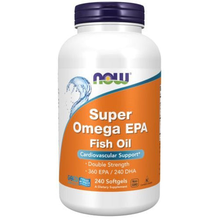 NOW Foods Super Omega EPA Molecularly Distilled - 240 softgels- Lillys Pharmacy and Health Store
