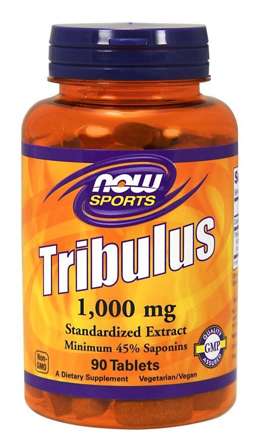 NOW Foods Tribulus, 1000mg - 90 tabs- Lillys Pharmacy and Health Store