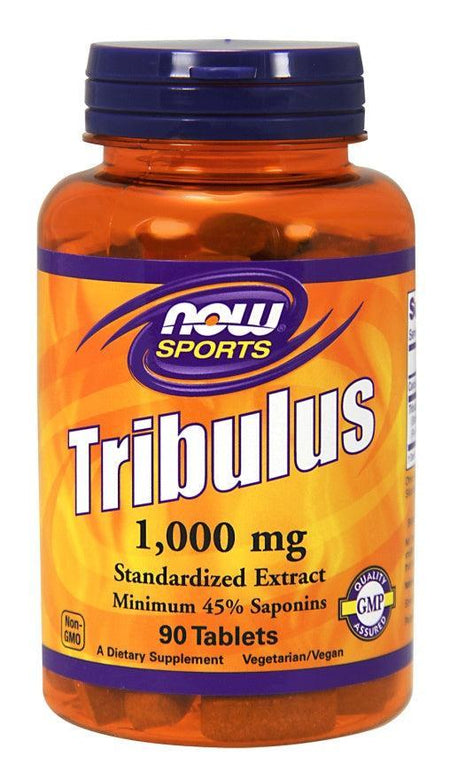 NOW Foods Tribulus, 1000mg - 90 tabs- Lillys Pharmacy and Health Store