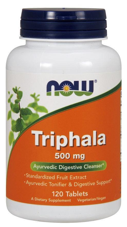 NOW Foods Triphala, 500mg - 120 tabs- Lillys Pharmacy and Health Store