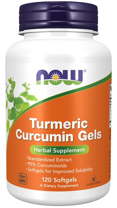 NOW Foods Turmeric Curcumin - 120 softgels - Lilly's Pharmacy