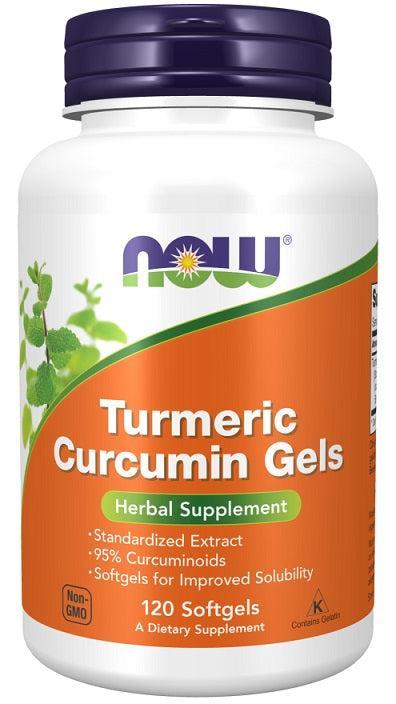 NOW Foods Turmeric Curcumin - 120 softgels - Lilly's Pharmacy