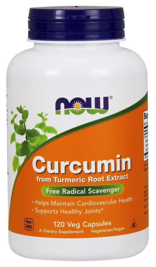 NOW Foods Turmeric Curcumin - 120 vcaps- Lillys Pharmacy and Health Store