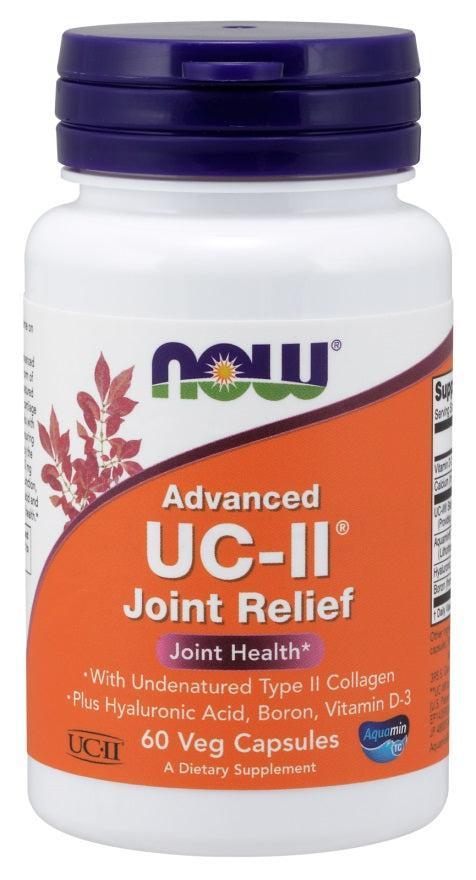 NOW Foods UC-II Advanced Joint Relief - 60 vcaps- Lillys Pharmacy and Health Store