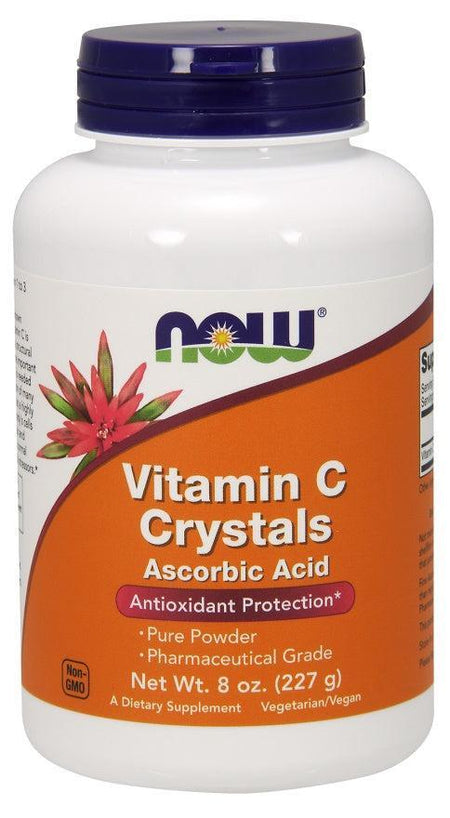 NOW Foods Vitamin C Crystals - 227g- Lillys Pharmacy and Health Store