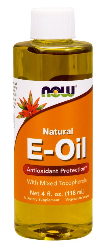 NOW Foods Vitamin E Natural Liquid - 118 ml. - Lilly's Pharmacy