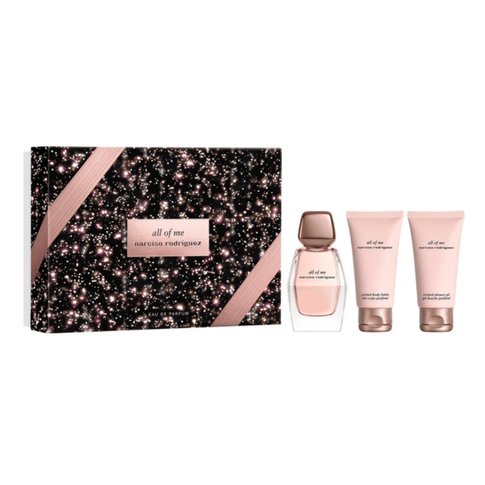 Narcisco Rodriguez All Of Me 50ml 3pc Gift Set50ml Edp Spr, 50ml Body Lotion, 50ml Shower Gel- Lillys Pharmacy and Health Store