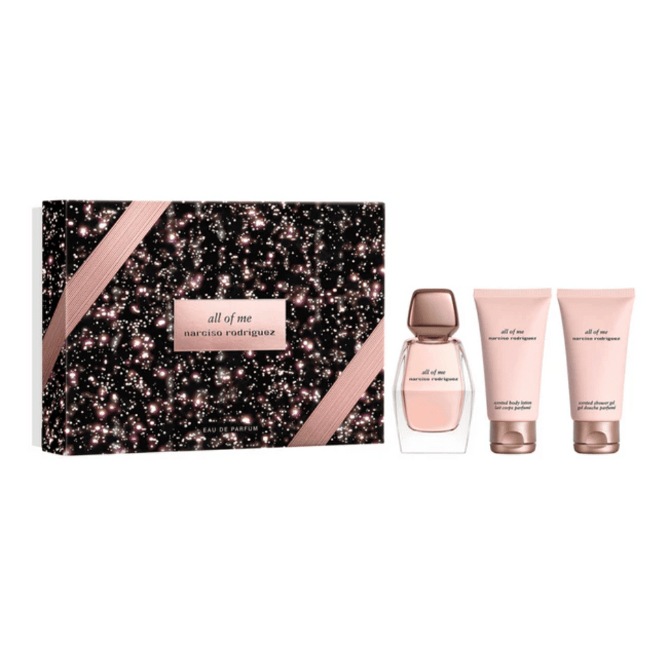 Narcisco Rodriguez All Of Me 50ml 3pc Gift Set50ml Edp Spr, 50ml Body Lotion, 50ml Shower Gel- Lillys Pharmacy and Health Store