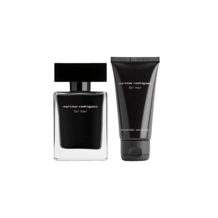 Narciso Rodriguez Narciso Rodrigeuz For Her 30ml 2 Piece Gift Set - 30ml Eau de Toilette Spray, 50ml Body Lotion- Lillys Pharmacy and Health Store