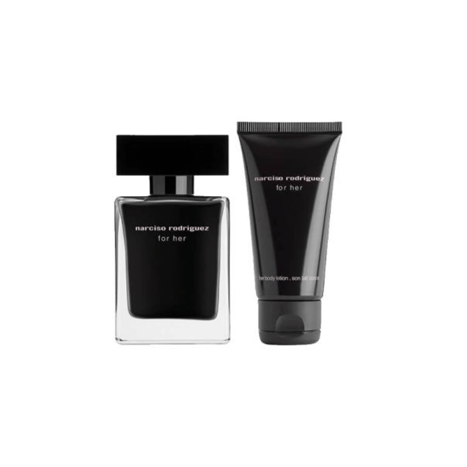 Narciso Rodriguez Narciso Rodrigeuz For Her 30ml 2 Piece Gift Set - 30ml Eau de Toilette Spray, 50ml Body Lotion- Lillys Pharmacy and Health Store