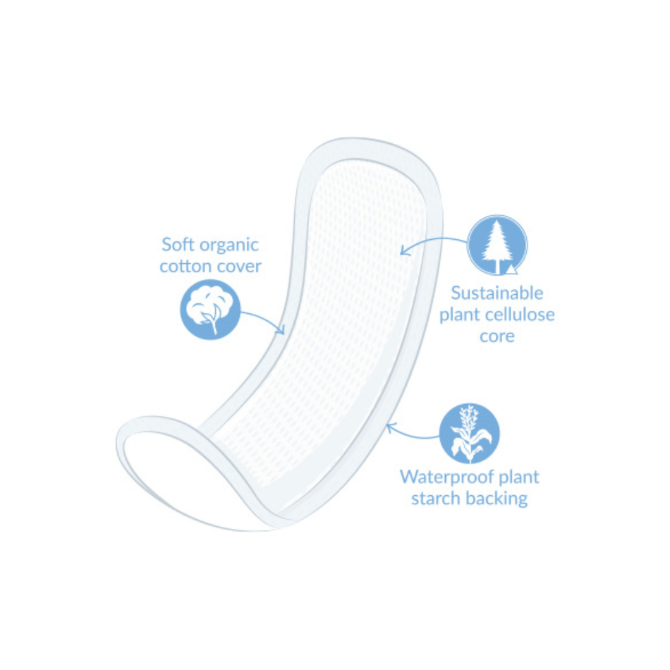 Natracare Maternity Pads 1x10- Lillys Pharmacy and Health Store