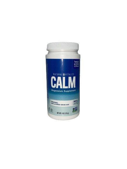 Natural Vitality Calm Magnesium Powder, Unflavoured 113g- Lillys Pharmacy and Health Store