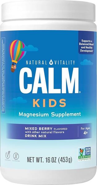 Natural Vitality Natural Calm Kids, Mixed Berry 453g- Lillys Pharmacy and Health Store