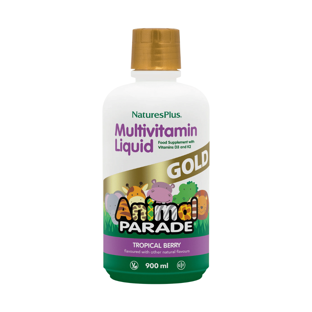 NaturesPlus Animal Parade - GOLD Liquid Multivitamin 480ml- Lillys Pharmacy and Health Store