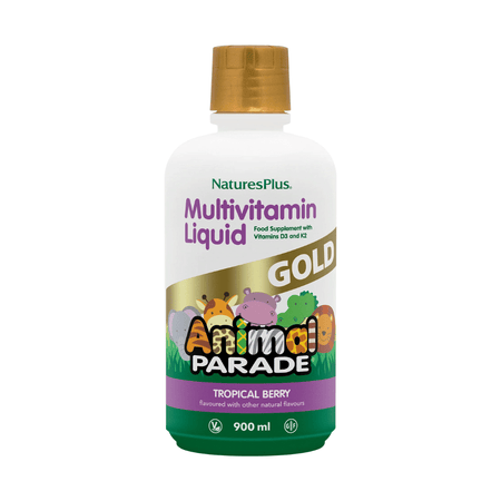 NaturesPlus Animal Parade - GOLD Liquid Multivitamin 480ml- Lillys Pharmacy and Health Store