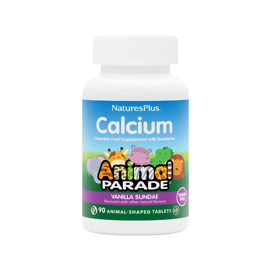 NaturesPlus Animal Parade Sugar Free Calcium Children's Chewables 90's- Lillys Pharmacy and Health Store
