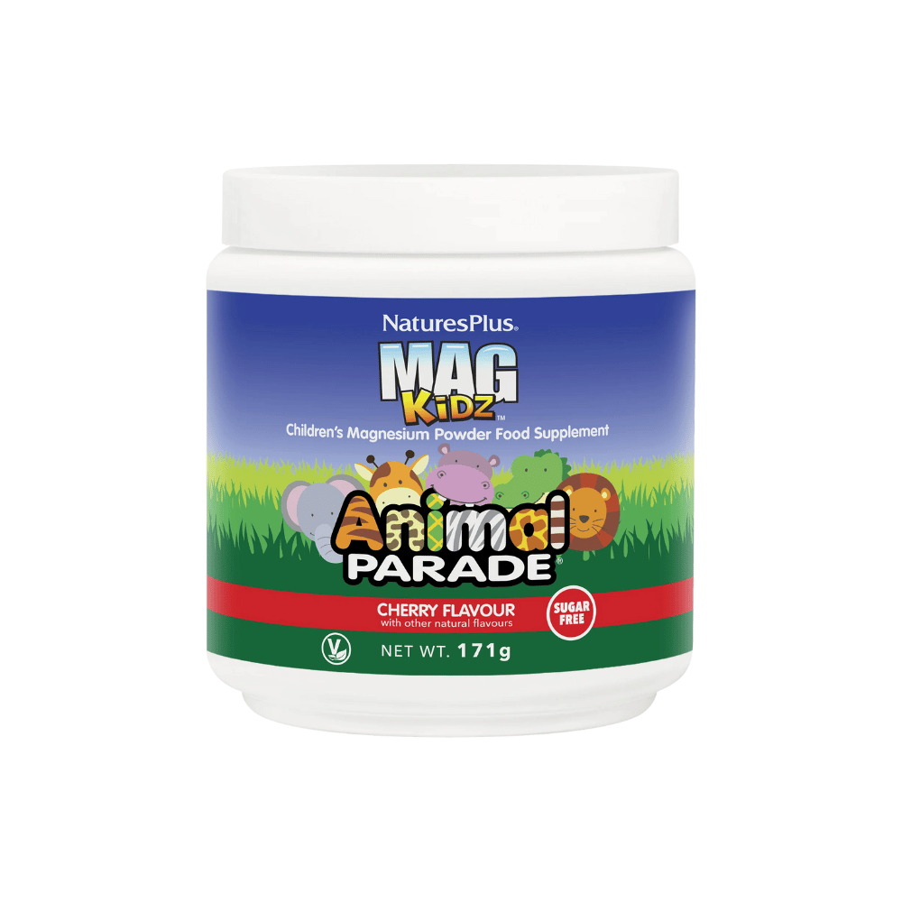 NaturesPlus Animal Parade Sugar-Free MagKidz Magnesium Powder 171g- Lillys Pharmacy and Health Store